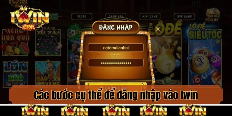 Các bước cụ thể để đăng nhập vào nền tảng cá cược