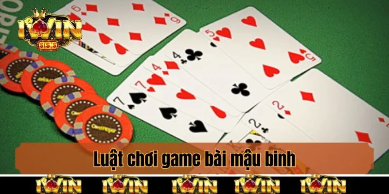 Luật chơi game bài mậu binh, thuật ngữ, cách tính điểm