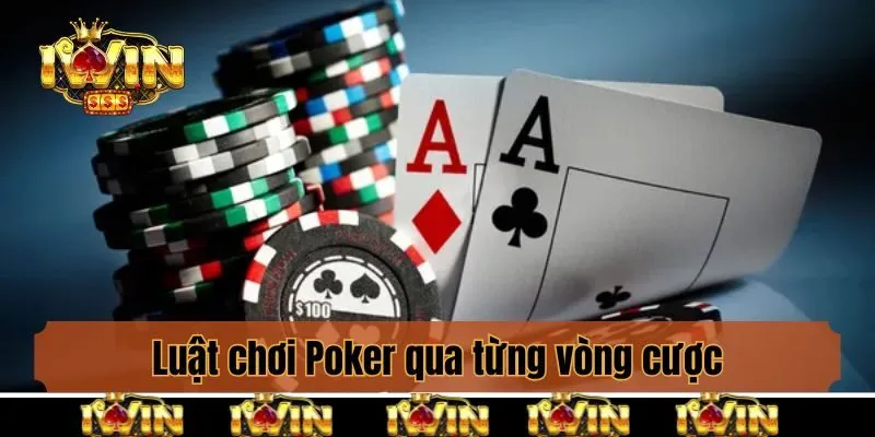 Luật chơi Poker qua từng vòng cược